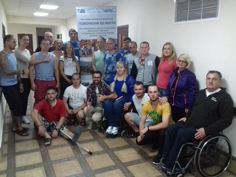 На базі Західного реабілітаційно-спортивного центру відбувся 2-ий табір в рамках міжнародного проєкту Програма активної реабілітації «ПОВЕРНЕННЯ ДО ЖИТТЯ»_10206769797833158_7319451423767524043_n