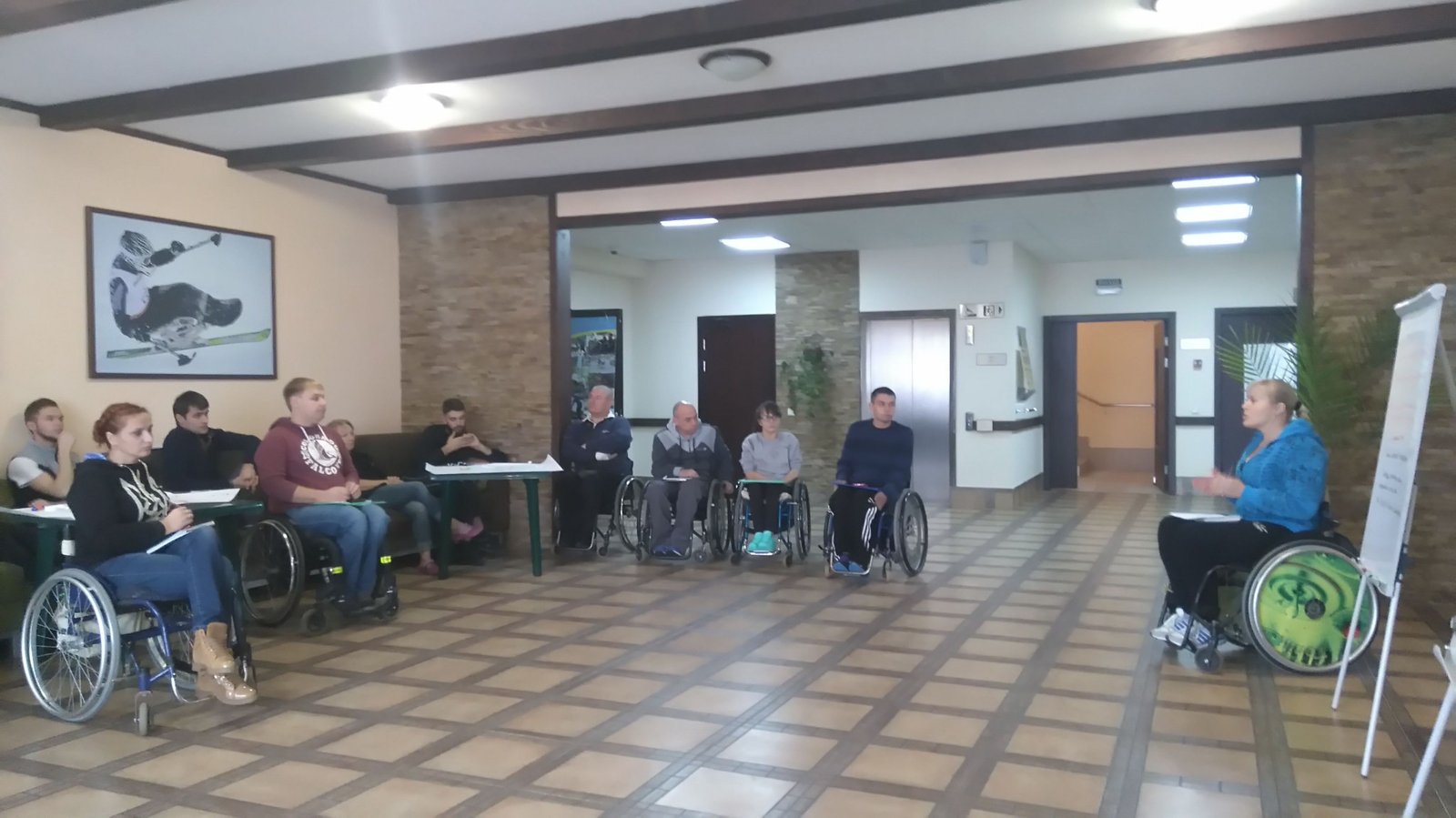 В Західному реабілітаційно-спортивному центрі НКСІУ розпочався четвертий табір активної реабілітації