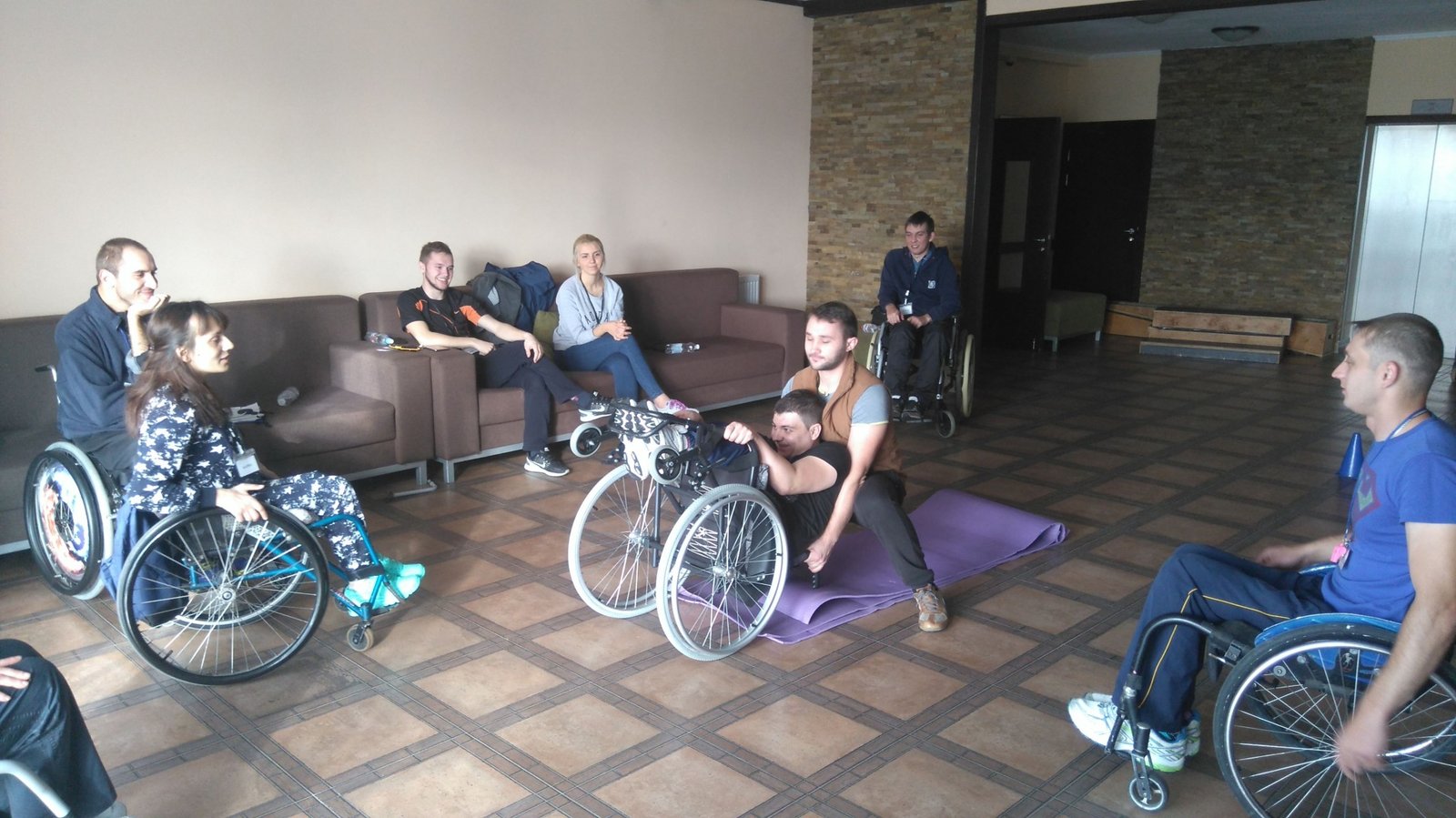 В Західному реабілітаційно-спортивному центрі НКСІУ розпочався четвертий табір активної реабілітації