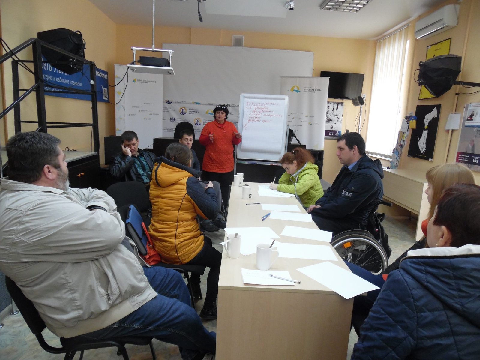 На Луганщині ВПО та ветерани АТО з інвалідністю вчились відстоювати свої права
