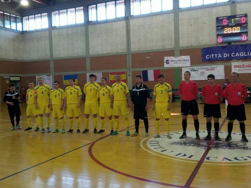 Збірна України з футзалу серед гравців з порушенням зору – чемпіон світу