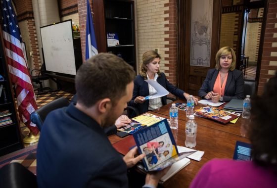 Марина Порошенко обговорила питання розвитку інклюзивного освітнього середовища з керівництвом Департаменту освіти Нью-Йорка
