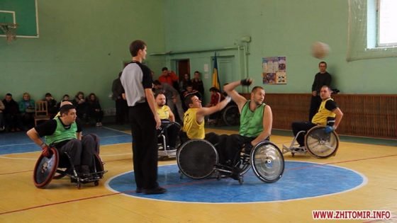 30 спортсменів з 4-х областей з’їхалися у Житомир на турнір з регбі на візках