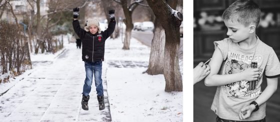 Фотопроєкт "Моє чорно-біле кольорове життя"