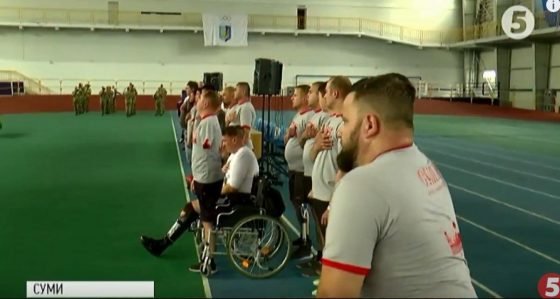 "Сила нації": як у Сумах ветерани АТО зійшлися в змаганні з кросфіту