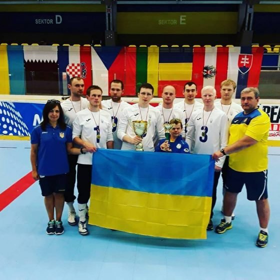 Національна паралімпійська збірна команда з голболу (чоловіки) стала першою на міжнародному турнірі
