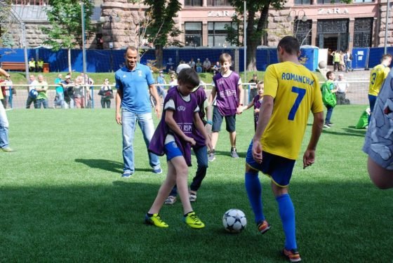 Майстер-клас від національної паралімпійської збірної команди України з паралімпійського футболу