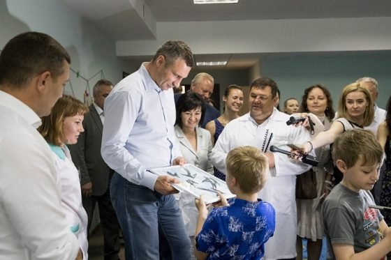 Кличко: Ми відкрили унікальне відділення санаторно-курортного лікування для дітей з інвалідністю