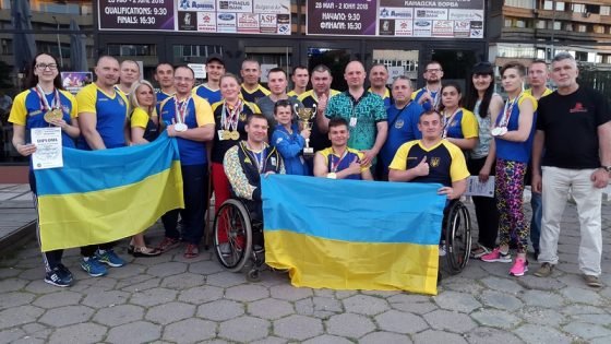 21 медаль вибороли на чемпіонаті Європи спортсмени з інвалідністю у армспорті