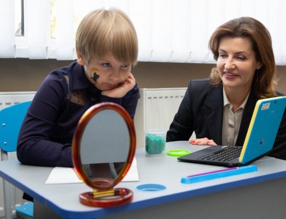 Марина Порошенко взяла  участь у відкритті Васильківського інклюзивно-ресурсного центру