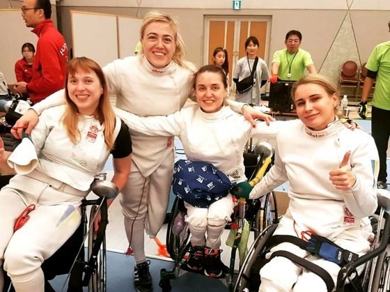 Національна паралімпійська збірна команда з фехтування завершила етап кубка світу 6 медалями