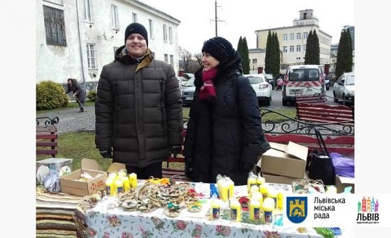Молодь «Карітасу» Львова презентувала свої вироби на виставці-ярмарку