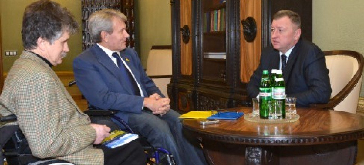 Віктор Шемчук та Валерій Сушкевич обговорили питання підготовки Паралімпійських об’єктів Львівщини в контексті національного пріоритету «Олімпійська надія -2022»