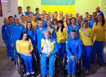 Украинские паралимпийцы вернулись на родину