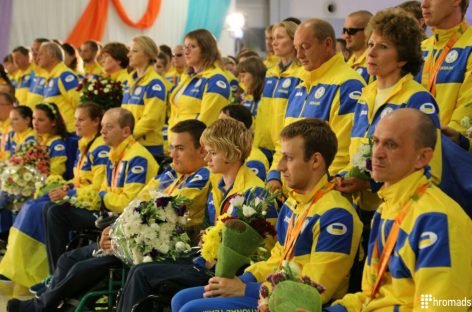 У «Борисполі» зустріли першу групу паралімпійської збірної України
