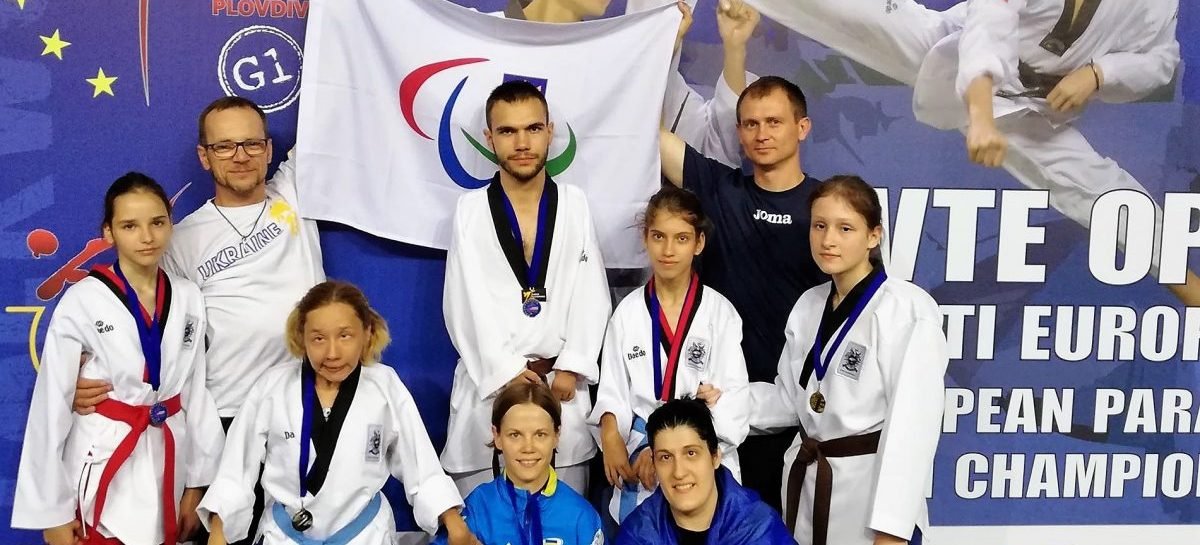 З відритого чемпіонату Європи українські паратхеквондисти повернулись з двома кубками та 7 медалями