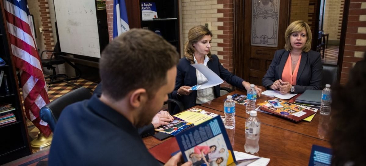 Марина Порошенко обговорила питання розвитку інклюзивного освітнього середовища з керівництвом Департаменту освіти Нью-Йорка