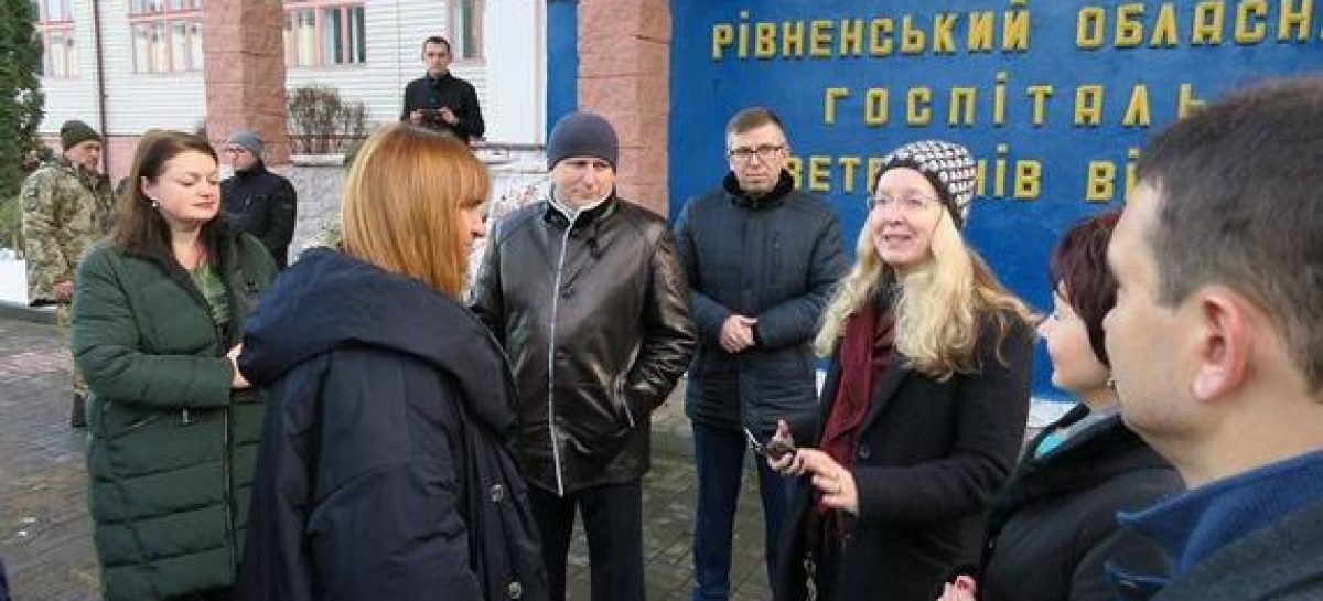 На Рівненщині запрацював перший в Україні Центр реабілітації наслідків нейротравм для учасників АТО