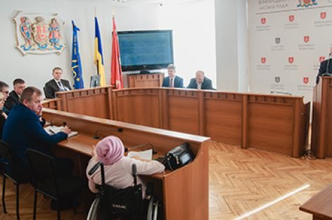 У мерії підбили підсумки заходів, які роблять місто доступнішим для людей з інвалідністю