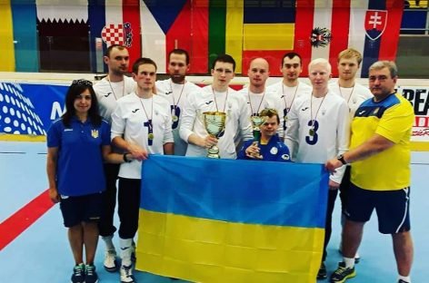 Національна паралімпійська збірна команда з голболу (чоловіки) стала першою на міжнародному турнірі