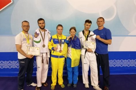 На міжнародному турнірі з тхеквондо паралімпійці України вибороли 4 медалі