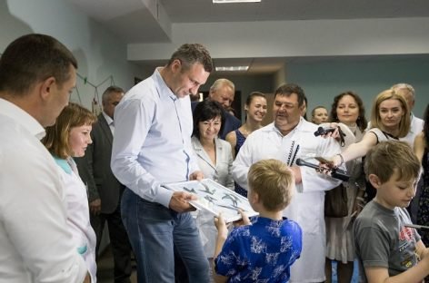 Кличко: Ми відкрили унікальне відділення санаторно-курортного лікування для дітей з інвалідністю