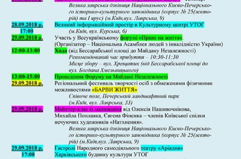 «УТОГ єднає!» Заходи до Міжнародного дня глухих та Міжнародного дня жестових мов