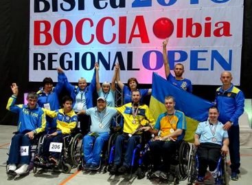 Команда України з боча виборола комплект нагород на міжнародному турнірі в Італії