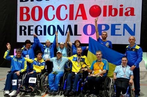 Команда України з боча виборола комплект нагород на міжнародному турнірі в Італії