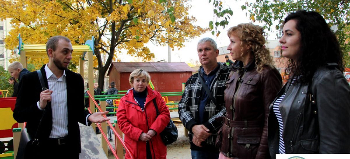 Мікрорайон Левада має перший у Полтаві інклюзивний дитячий майданчик