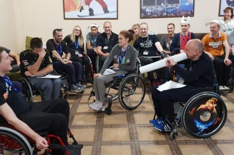 На базі Західного реабілітаційно-спортивного центру НКСІУ триває табір активної реабілітації для людей з травмою в шийному відділі хребта
