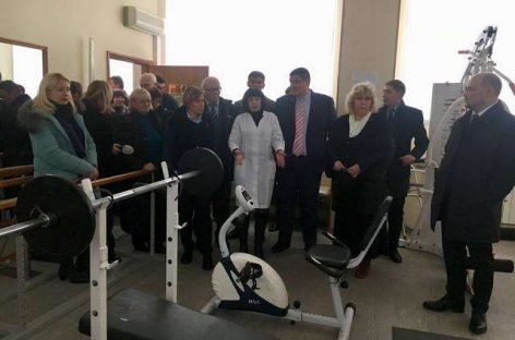 Члени Комітету з питань соціальної політики, зайнятості та пенсійного забезпечення відвідали “Всеукраїнський центр комплексної реабілітації для осіб з інвалідністю”