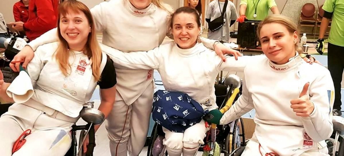 Національна паралімпійська збірна команда з фехтування завершила етап кубка світу 6 медалями