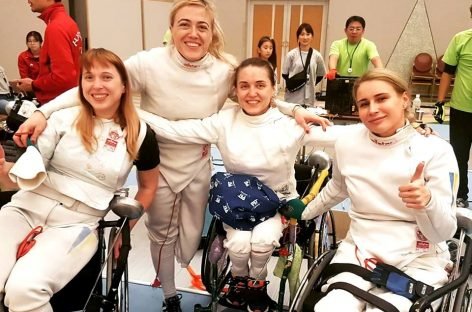 Національна паралімпійська збірна команда з фехтування завершила етап кубка світу 6 медалями