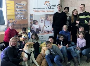 Сеанс каністерапії у Гончарівці: незвичайно, приємно і корисно
