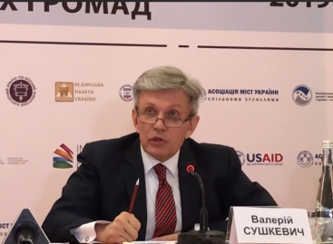Виступ Уповноваженого Президента України з прав людей з інвалідністю Валерія Сушкевича на Форумі із сталого розвитку територіальних громад
