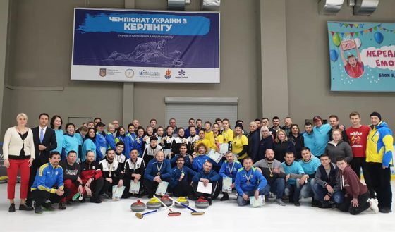 Чемпіонат України з керлінгу серед спортсменів з порушеннями слуху завершено