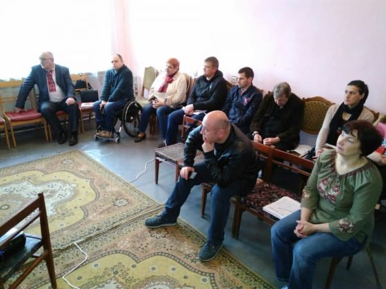 У м. Сторожинець відбувся тренінг з питань забезпечення доступності тротуарної мережі