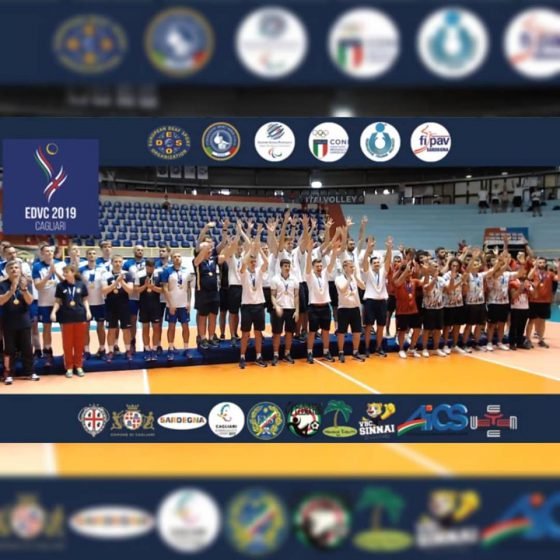Національна дефлімпійська збірна команда з волейболу (чоловіки) - чемпіон Європи