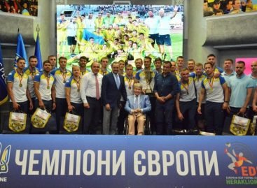 У Києві відзначили національну дефлімпійську збірну з футболу – чемпіонів Європи