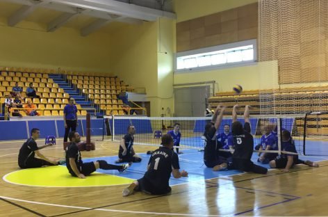 Україна стала п’ятою у міжнародному турнірі з волейболу сидячи