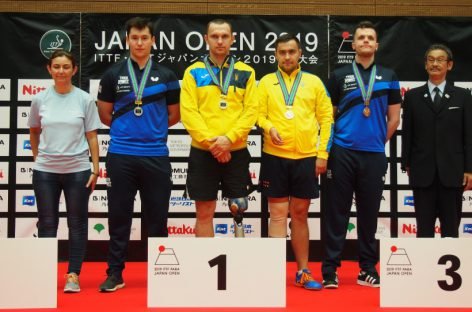 Національна паралімпійська збірна команда з настільного тенісу з перемогою повертається з Токіо