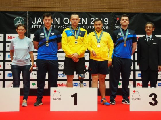 Національна паралімпійська збірна команда з настільного тенісу з перемогою повертається з Токіо