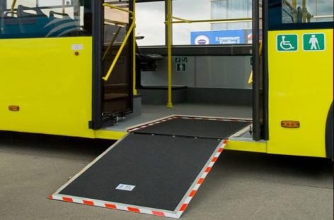 На Кіровоградщині працює 93 автобуси, пристосовані до потреб людей з інвалідністю