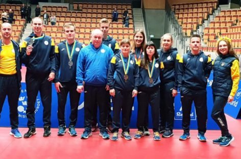 Українські паралімпійці яскраво завершили індивідуальні змагання з настільного тенісу на чемпіонаті Європи