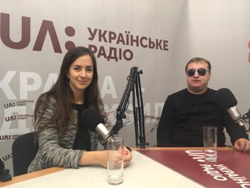 Аліна Марненко та Ігор Кушнір. Фото Українського радіо