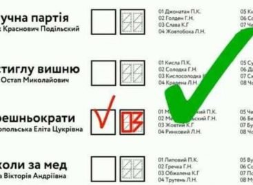 Тренуємося заповнювати бюлетень нової форми