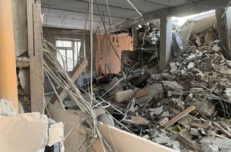 Знищено будівлю психоневрологічного інтернату в с. Оскіл Харківської області (укр/eng)