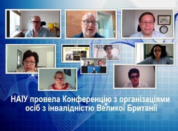 НАІУ провела Конференцію з організаціями осіб з інвалідністю Великої Британії