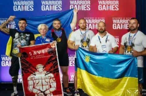Українці здобули на Іграх Воїнів у США понад 30 медалей і встановили рекорд із пауерліфтингу